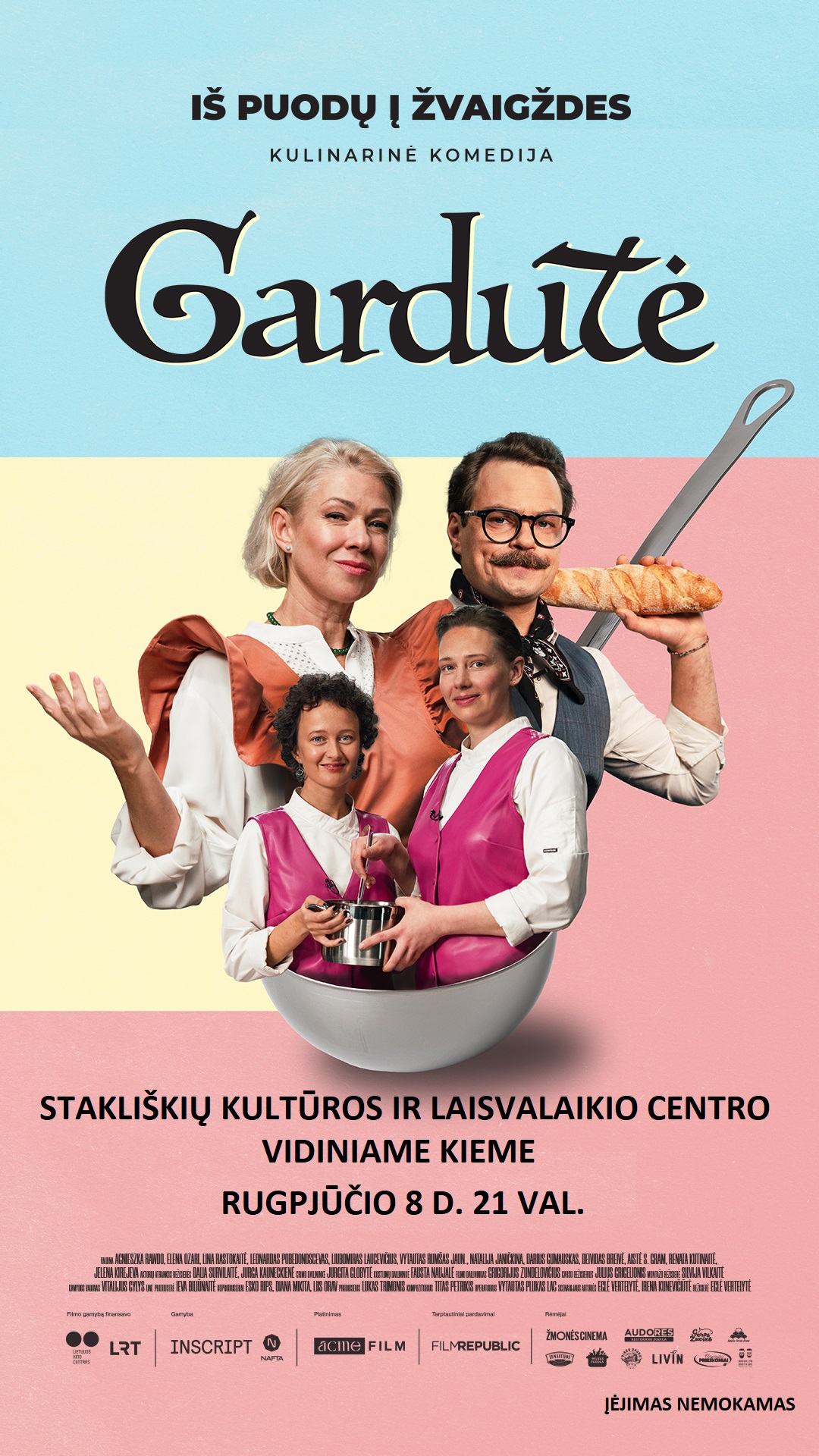 Read more about the article Kinas po atviru dangumi / 2 filmai  | Stakliškių KLC vidinis kiemas